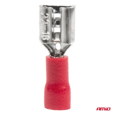 Spade type stikforbindelser 7.4mm 0.5-1.5mm2 10A 10 stk