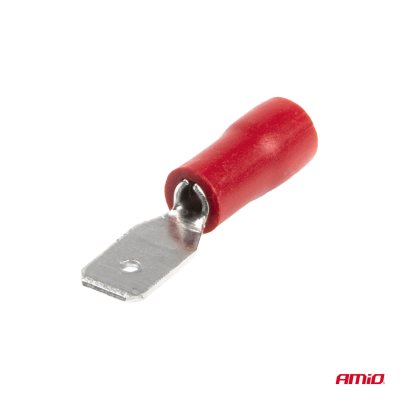 Spade type connectors 4,75mm 0.5-1.5mm2 10A 10 stk