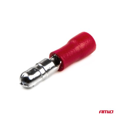Snap bullet stikforbindere 4mm 0.5-1.5mm2 10A 10 stk