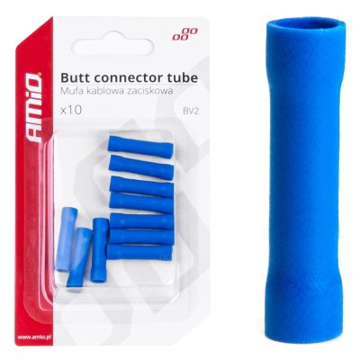 Butt connector tube MPD 2 10 stk