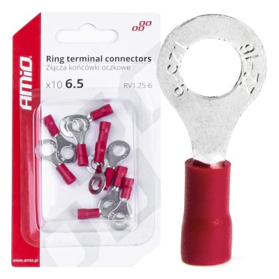 Ringstikterminaler RV 1.25-6 10 stk