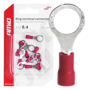 Ring terminal forbindelser RV 1.25-8 10 stk