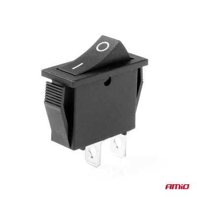 Rektangulær kontakt 12V 20A ON/OFF