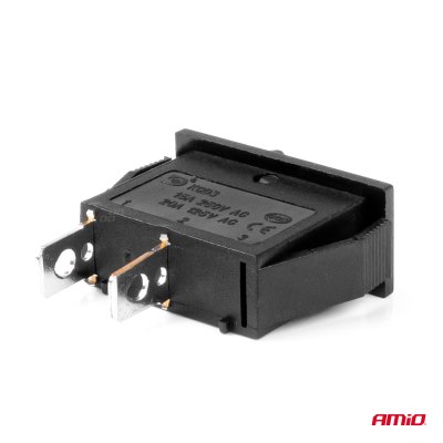 Rektangulær kontakt 12V 20A ON/OFF