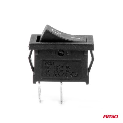 Rektangulær kontakt 12V 20A TIL/FRA