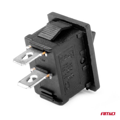 Rektangulær kontakt 12V 20A TIL/FRA