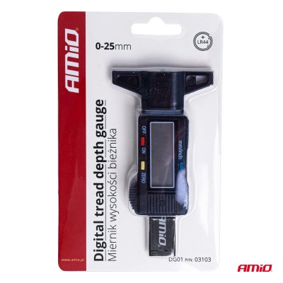 Digital Dæktryk Måler AMiO-03103