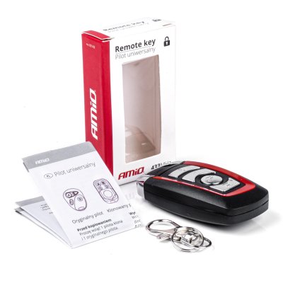 Fjernbetjening med 4 knapper AMIO-03143