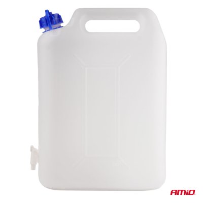 Vandkanne med tap 10L plastik AMIO-03202