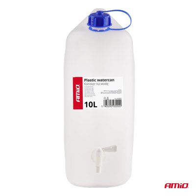 Vandkanne med tap 10L plastik AMIO-03202