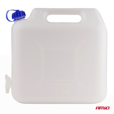 Vandkanne med tap 15L plastik AMIO-03203
