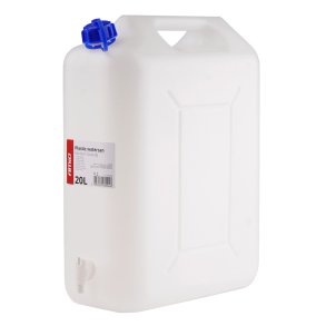 Vandkanne med hane 20L plastik AMIO-03204