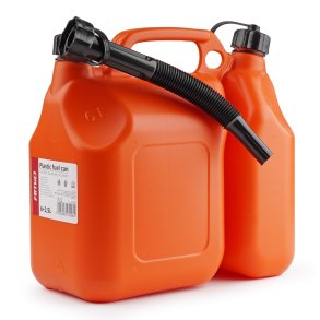 Plastik brændstoftank to-kammer 6L + 2,5L AMIO-03208