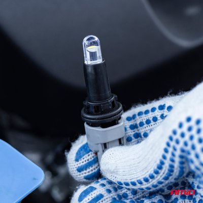 LED pære STANDARD Klar Hvid T10 12V Klar hvid 100 stk