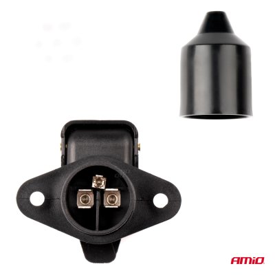 Trailerkontakt 3 PIN vejrbestandig AMIO-03212