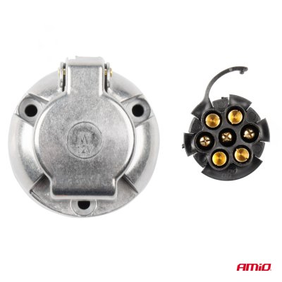 Trailerstik 7PIN ALU