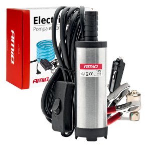 Elektrisk dieselpumpe 12V/230V neddykbar diameter 38 mm sæt med slange