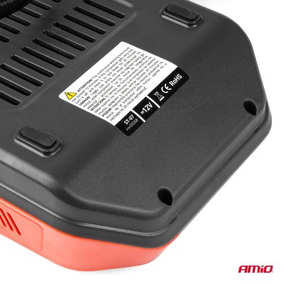 Bil luftkompressor med digital trykmåler og LED lys 12V ACOMP-18