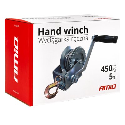 Håndvinsch 5m 450kg