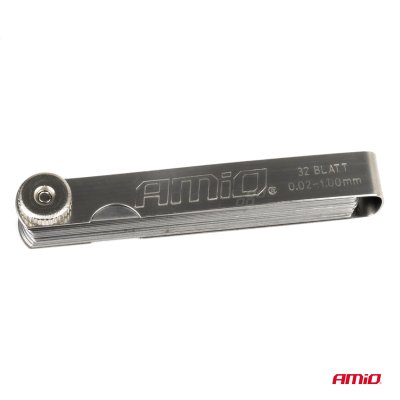Folieføler Gauge - 32 Straight Inserts 89mm lang