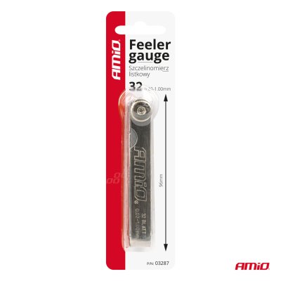 Folieføler Gauge - 32 Straight Inserts 89mm lang