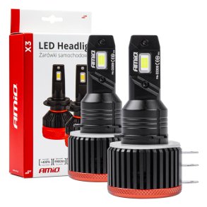 LED-forlygter X3 Serie H15 AMiO-03309