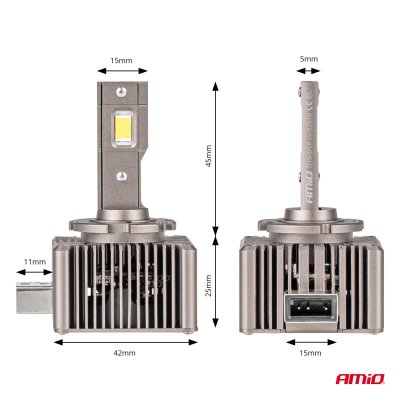 LED Forlygter XD Serien D1S/D1R AMiO-03310