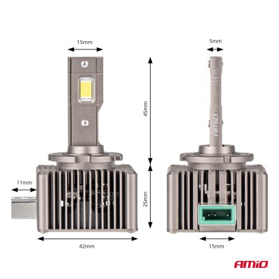 LED Forlygter XD Series D3S AMiO-03312