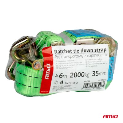 Håndtags spænde 2000kg 38mm 6m
