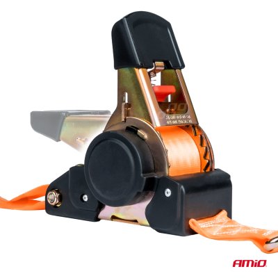 Automatisk rulle spændebånd 1500/750kg 50mm 4,5m J-TYPE