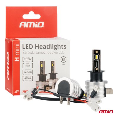 LED Forlygter H-mini Serie H3 AMiO-03330