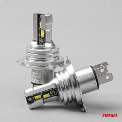 LED Forlygter H-mini Serie H4/H19 AMiO-03331