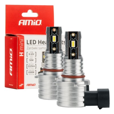 LED Forlygter H-mini Serie HB3 9005/HIR1 9011/H10 AMiO-03334