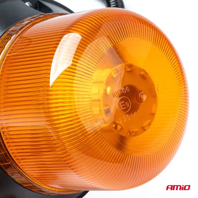 LED Advarselslampe W22m Magnetisk / 3 skrubber, ECE R10 60LED 12/24V IP66 AMIO-03337