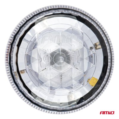LED advarselslampe W25b 3 skruer R65 R10 24LED 12/24V IP66