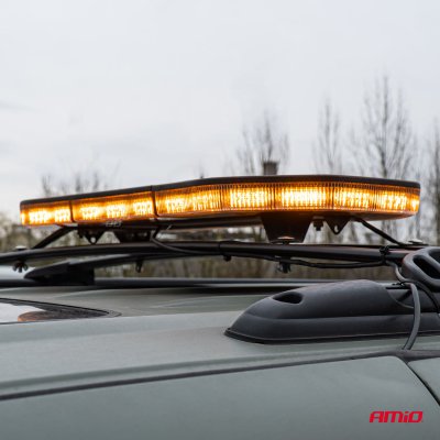 LED advarselslysbjælke 132 LED 965mm AMIO-03343