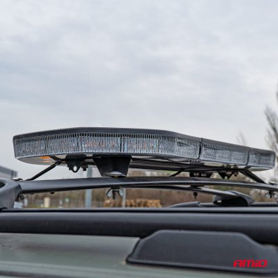 LED advarselslysbjælke 132 LED 965mm AMIO-03343