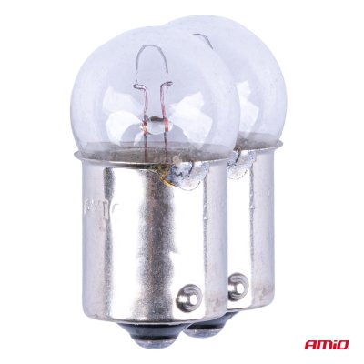 Halogenpærer R5W BA15s 12V 2stk blister