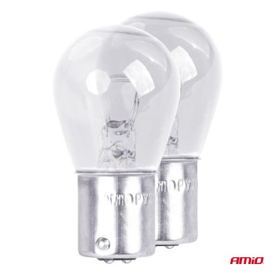 Halogenpærer P21/5W BAY15D 12V 2 stk. blister