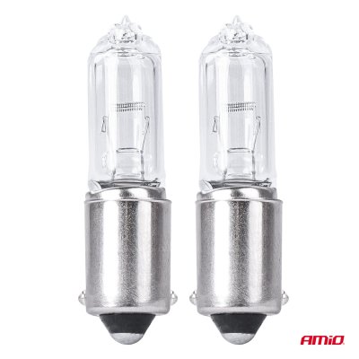 Halogenpærer H21W 12V 21W BAY9S hvide 2 stk. blister