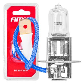 Halogenpære H3 12V/55W 1 stk. blister