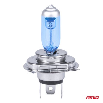 Halogenpære H4 12V 60/55W Super Hvid 1stk blister