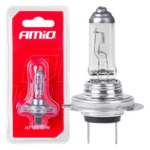 Halogenpære H7 12V/55W, UV-filter 1 stk blister