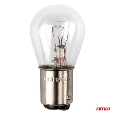Halogenpærer P21/4W 12V BAZ15d 10stk