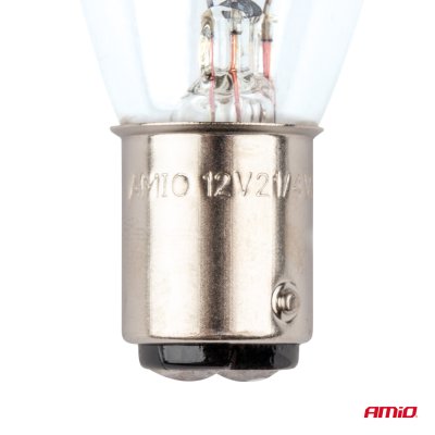 Halogenpærer P21/4W 12V BAZ15d 10stk