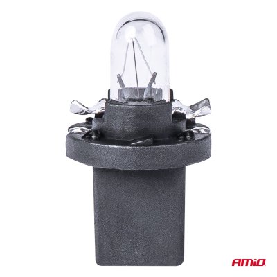 Halogenpærer T5 B8.5D 12V 8.5W BAX1.2W hvide 10stk