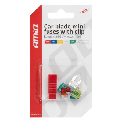 Bilblad mini sikringer MIX AMIO-03378