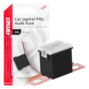 Bil JapVal PAL han sikringer 48mm 80A AMIO-03423