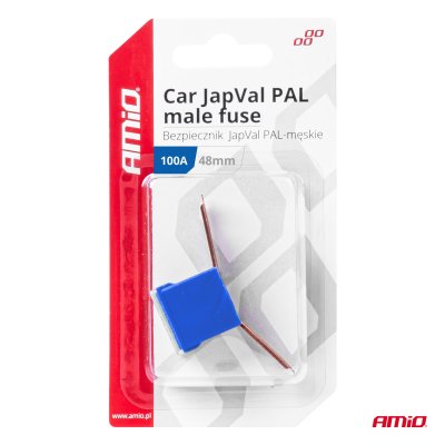 Bil JapVal PAL han sikringer 48mm 100A AMIO-03424