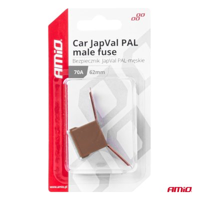 Bil JapVal PAL han sikringer 62mm 70A AMIO-03431